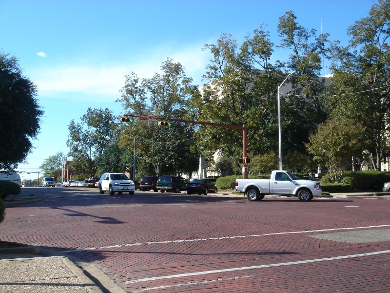 Busy junction in Longview